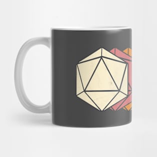 Prismatic D20 Mug